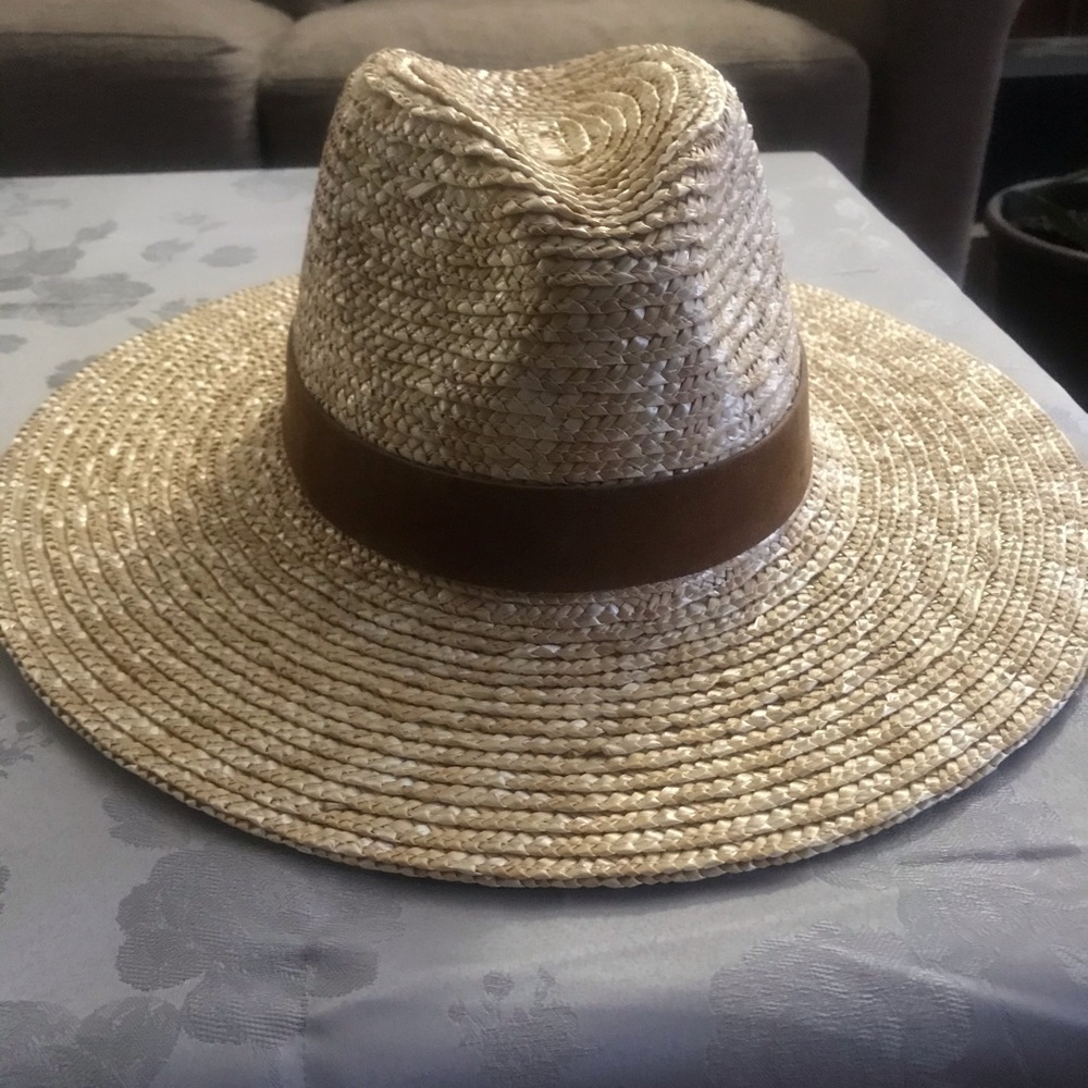 Brand new with tags- Isla Straw Fedora Hat
